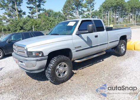 1999 Dodge Ram 2500 St from USA, damaged, VIN 1B7KF23Z7XJ652602